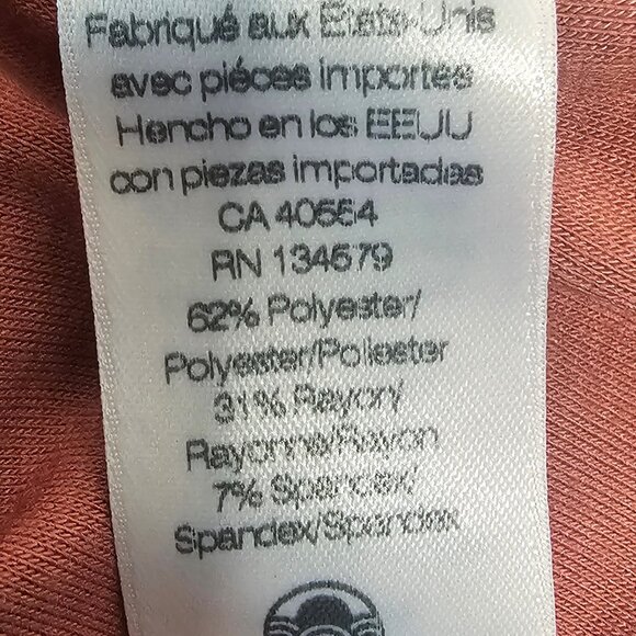 SUNDRY FOR EVEREVE‎ RUCHED SIDE TUBE TOP MAUVE PINK SZ 1/SM - Picture 6 of 6